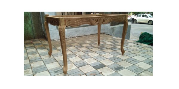 wooden dining table