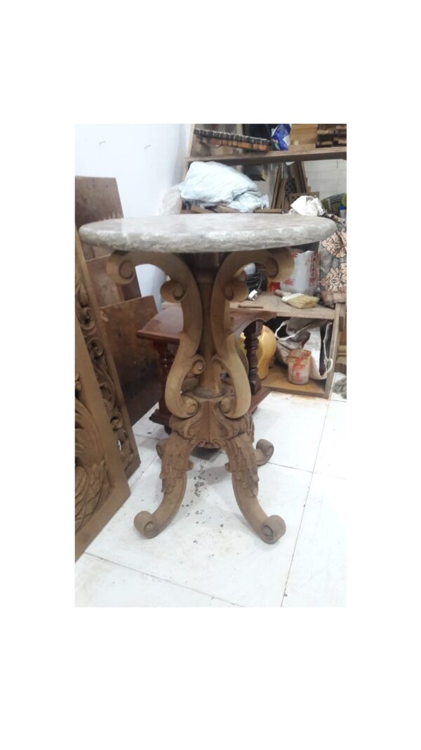 wooden table