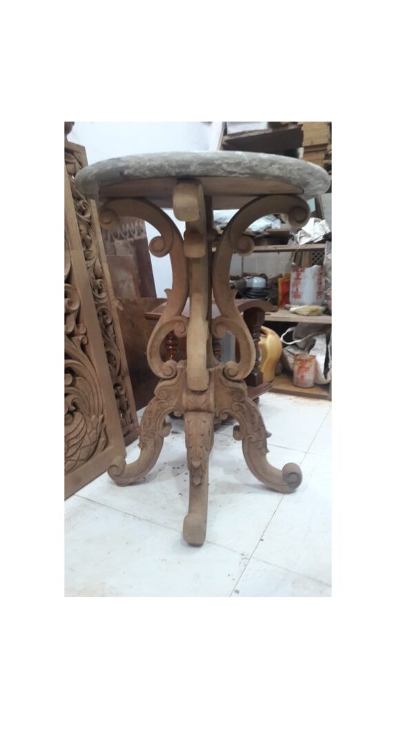 wooden table