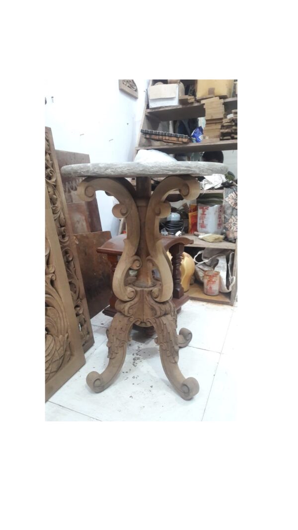 wooden table
