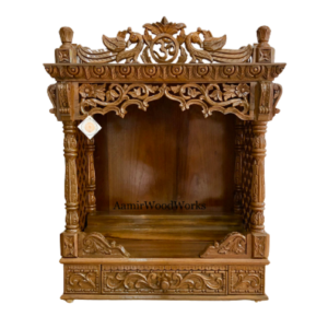 wooden temple for home