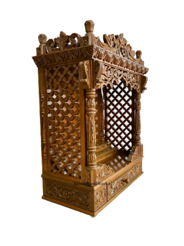 wooden temple for home