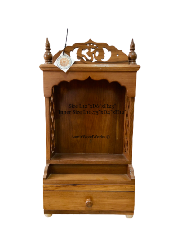 wooden temple for home