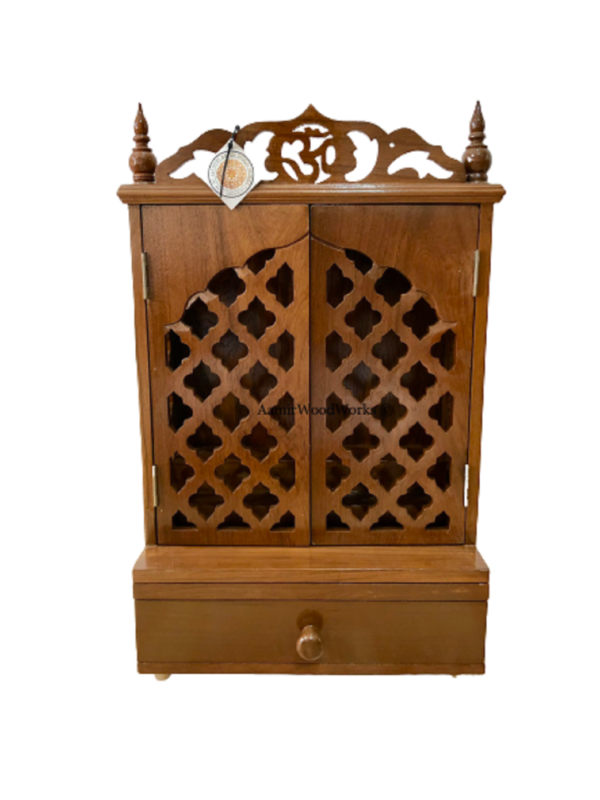 wooden temple for home