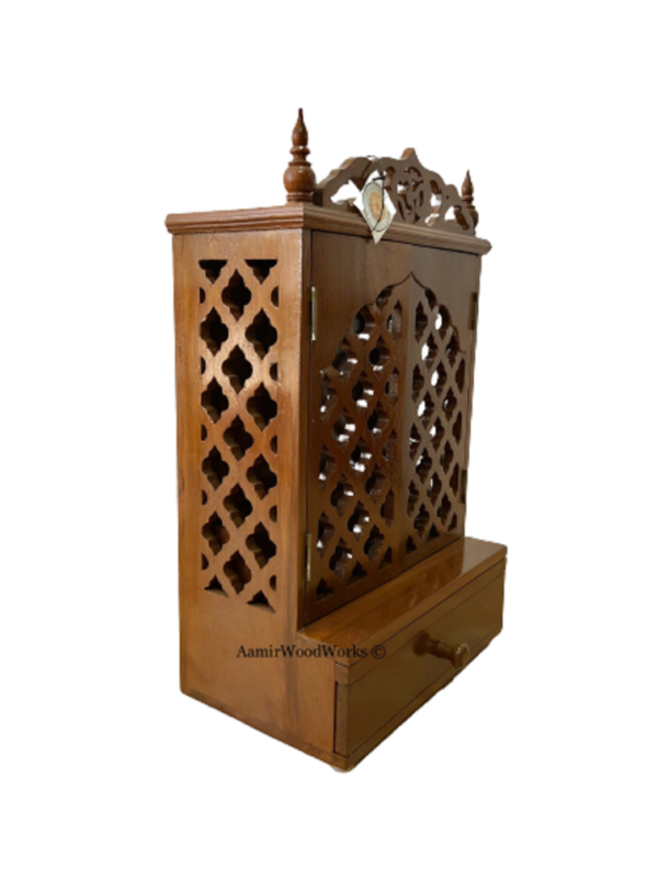 wooden temple for home