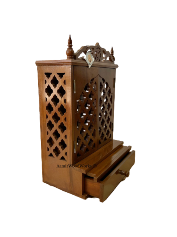 wooden temple for home