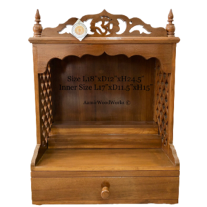 wooden temple for home