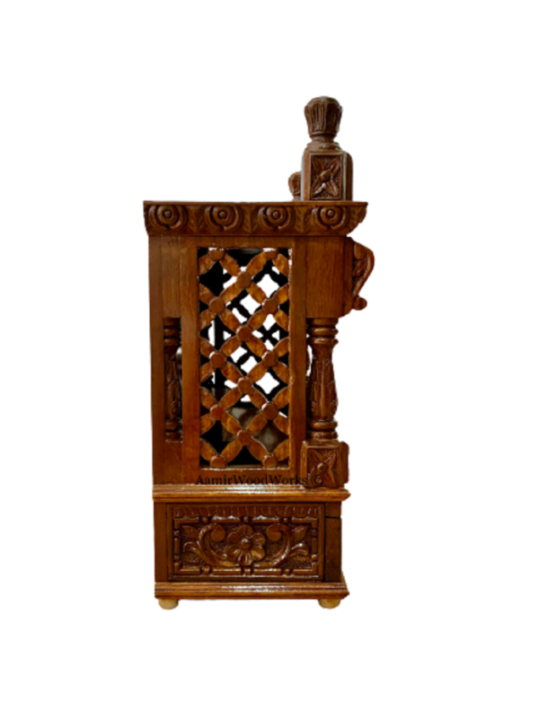 wooden temple for home
