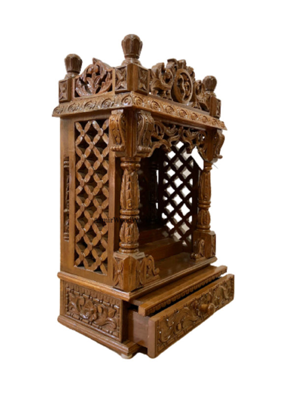 wooden temple for home
