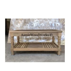 wooden centre table