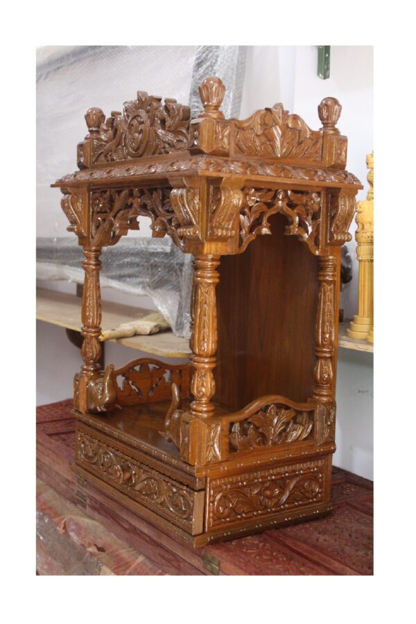 wooden temple for home