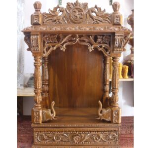 wooden temple for home