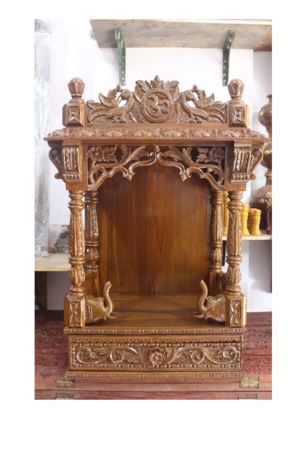 wooden temple for home