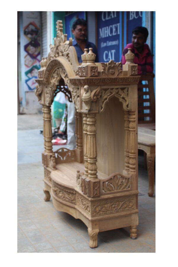 wooden temple for home