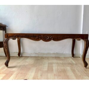 wooden centre table