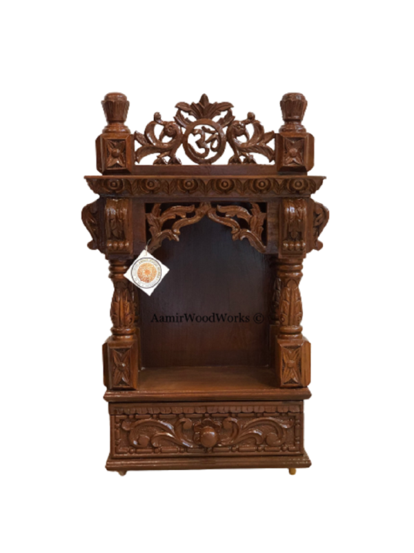 wooden temple for home