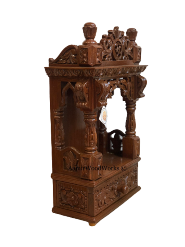 wooden temple for home