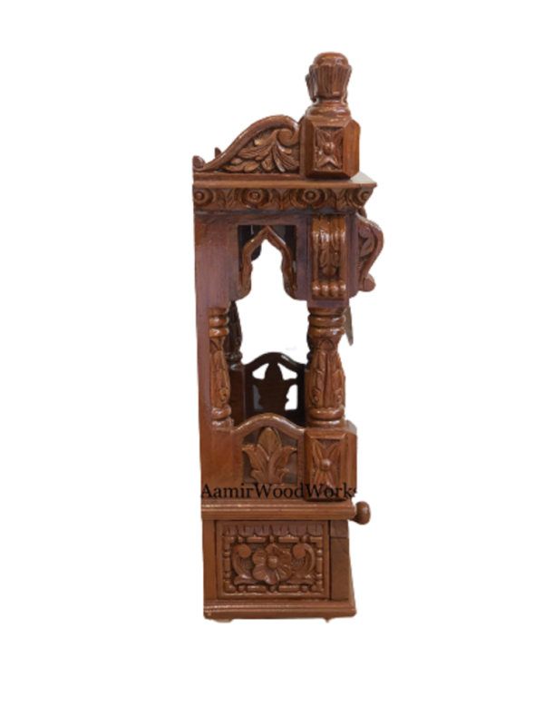 wooden temple for home