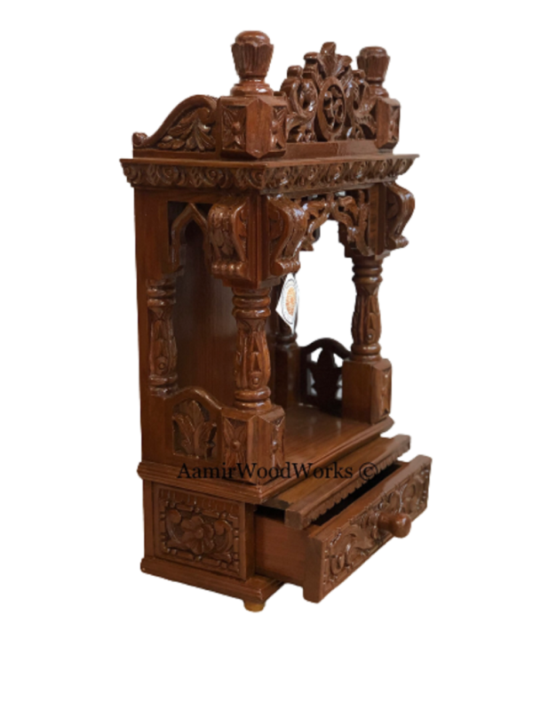 wooden temple for home