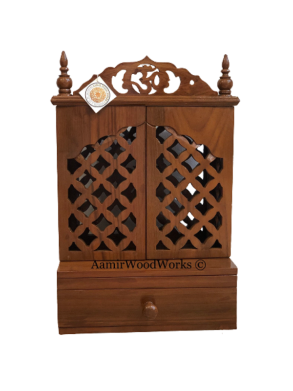 wooden temple for home