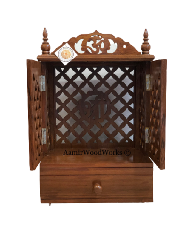 wooden temple for home