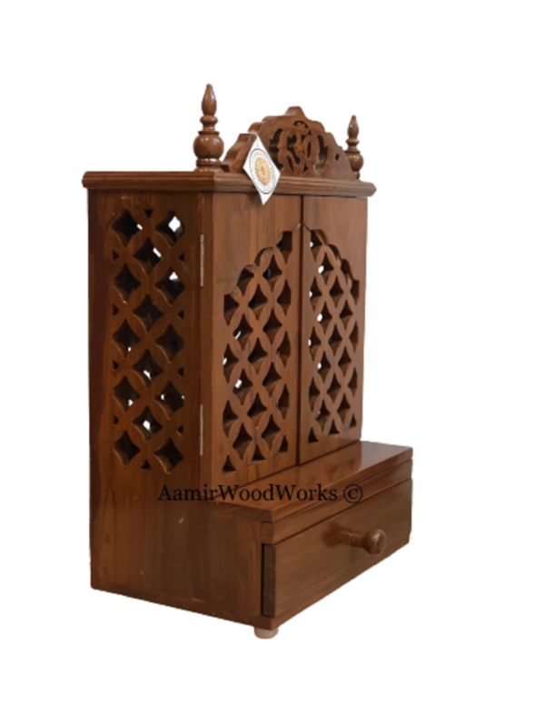 wooden temple for home