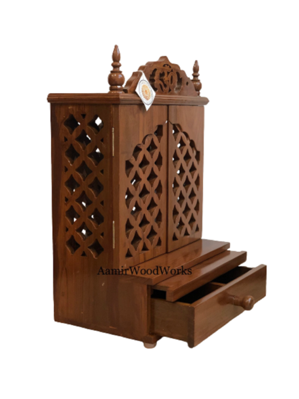 wooden temple for home