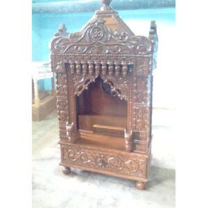 wooden temple for home