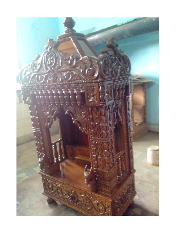 wooden temple for home