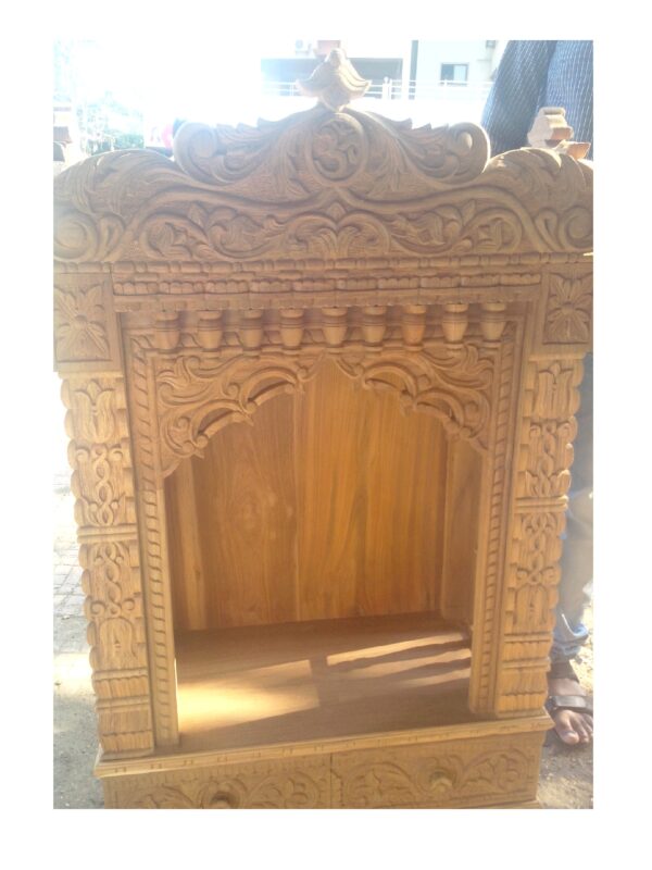 wooden temple for home