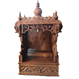 wooden temple for home