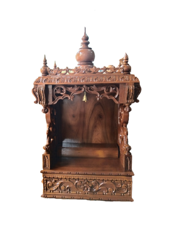 wooden temple for home