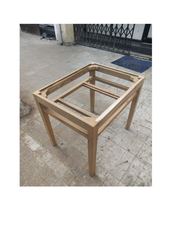 wooden dining table