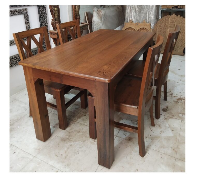 wooden dining set