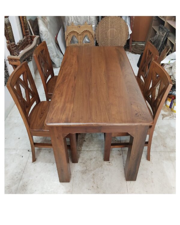 wooden dining set
