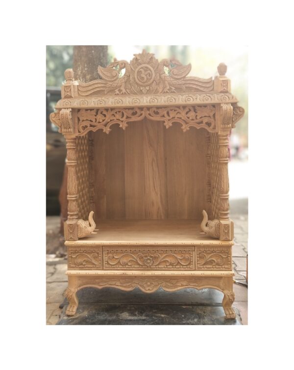 wooden temple for home