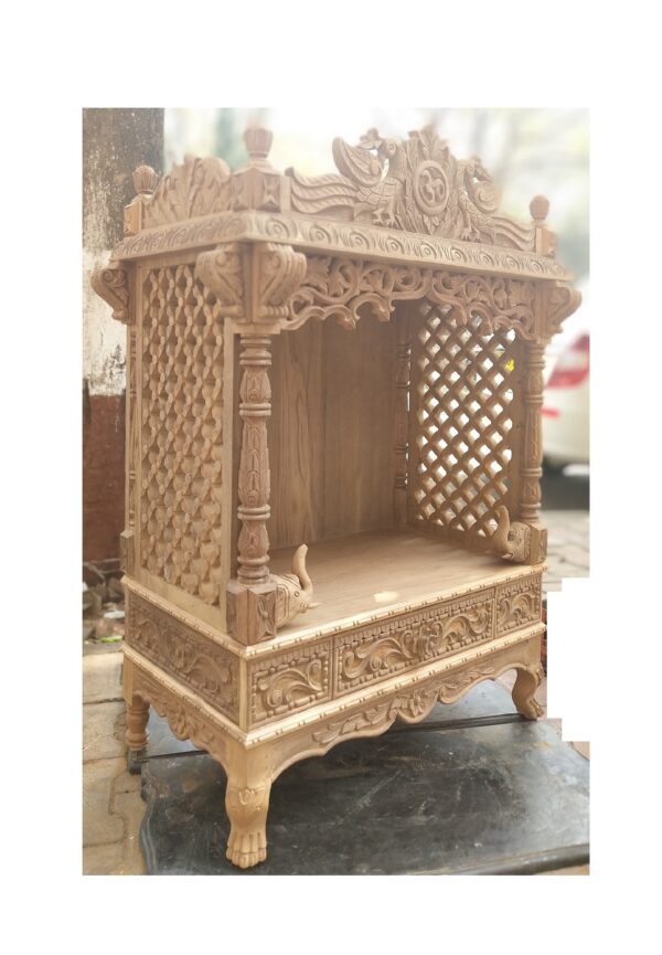 wooden temple for home