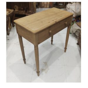 wooden console table
