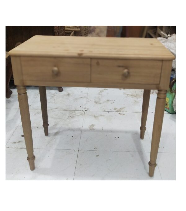 wooden console table