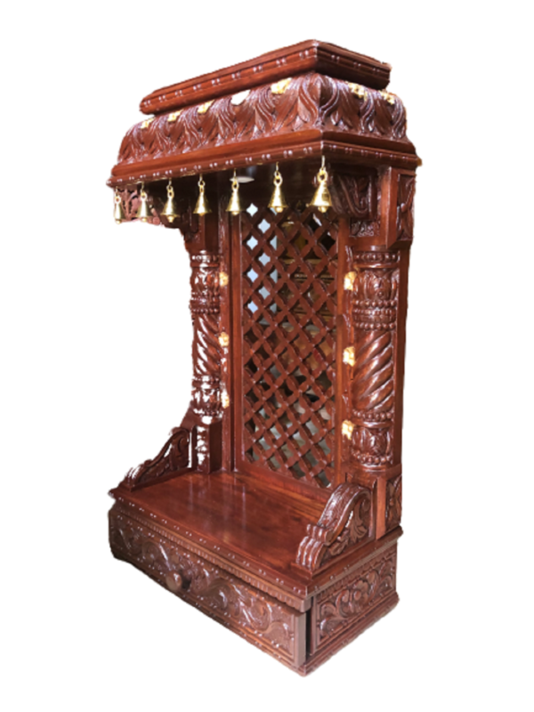 wooden temple for home