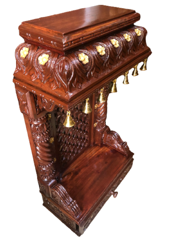 wooden temple for home