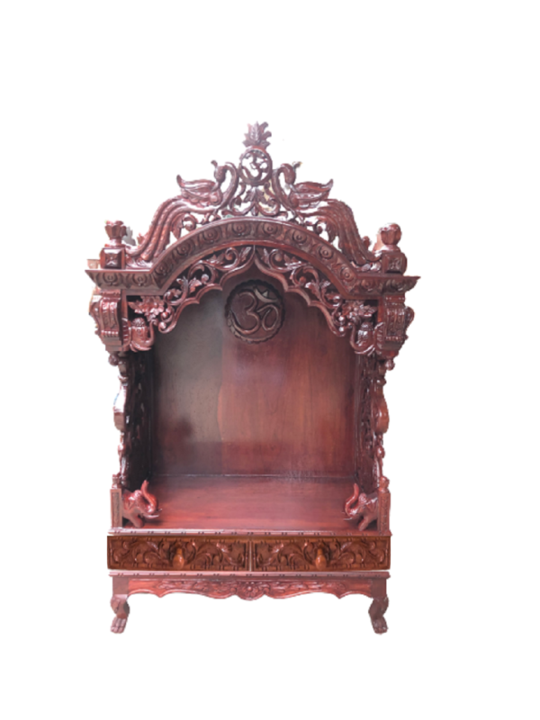 wooden temple for home