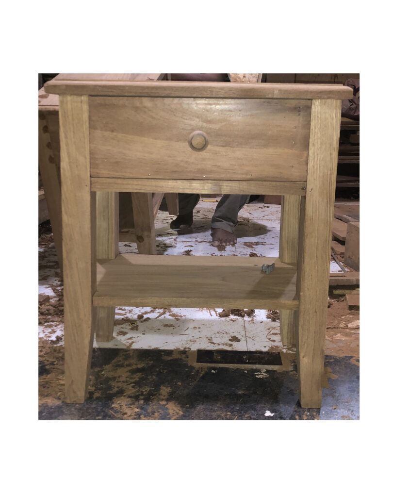 wooden table