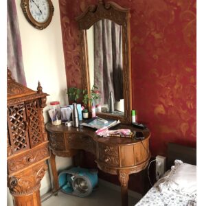 wooden dressing table