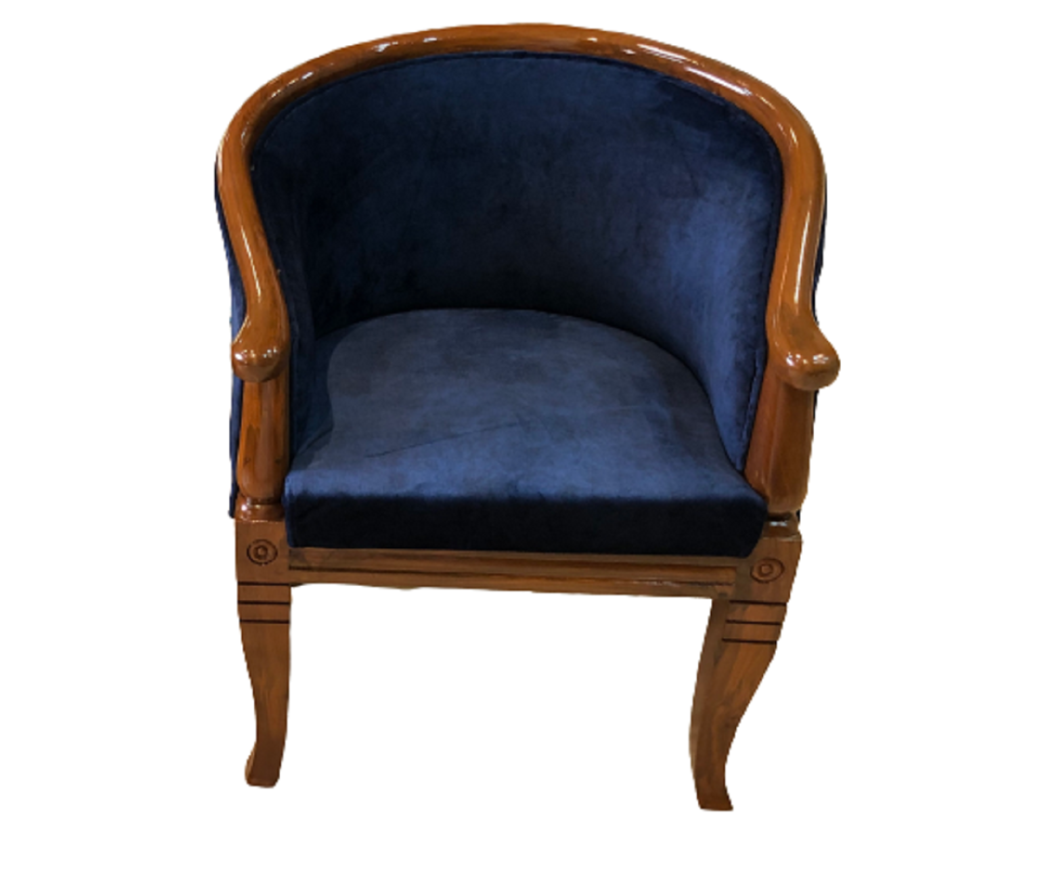 wooden arm chair