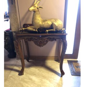 wooden console table