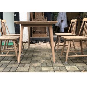 wooden dining set