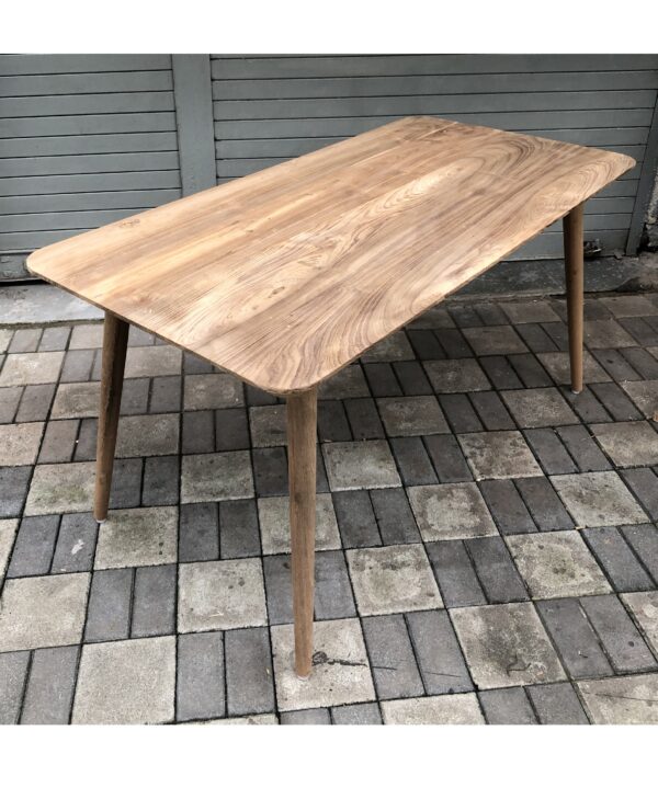 wooden dining table
