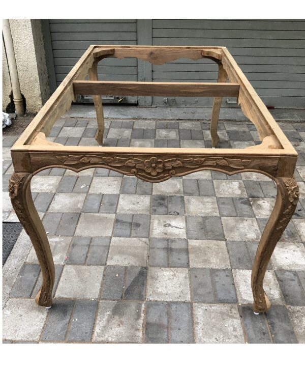 wooden dining table
