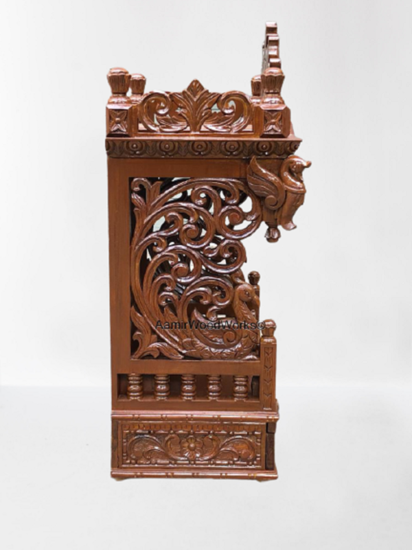 wooden temple for home